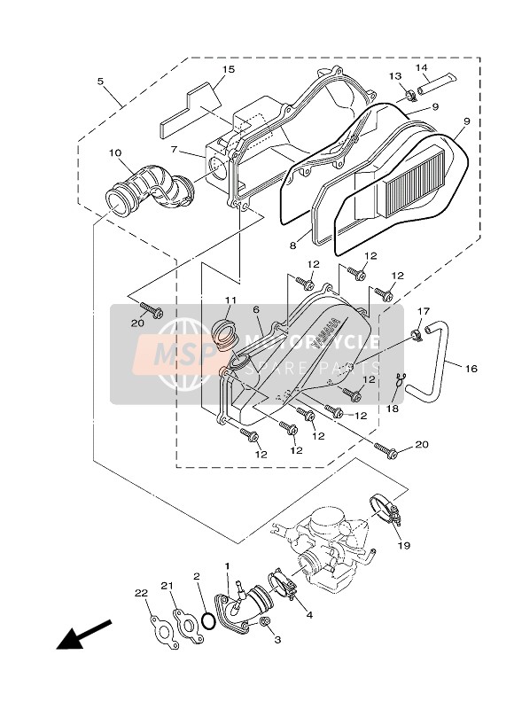 Yamaha XC100E 2014 Consumo para un 2014 Yamaha XC100E